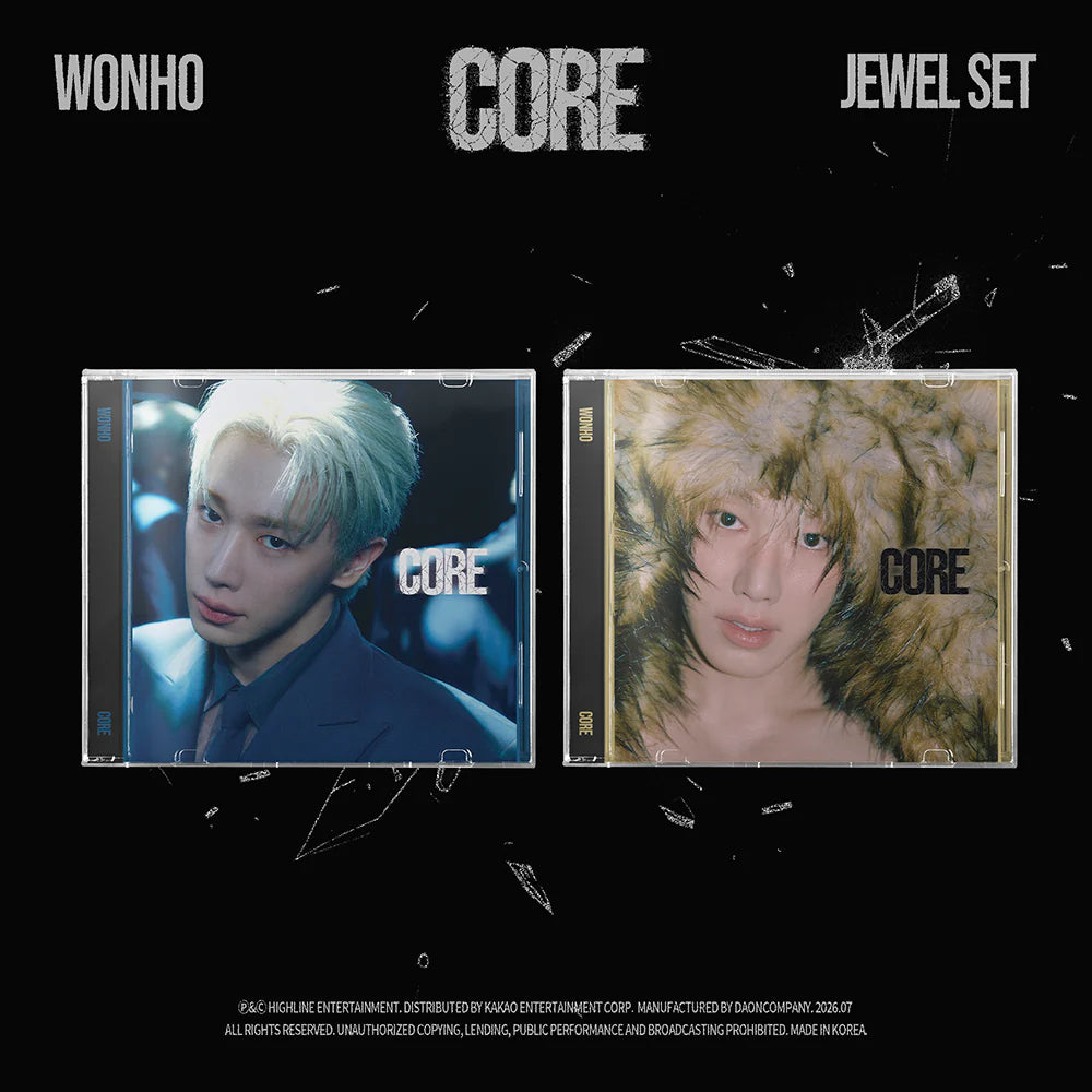 [PRE-ORDER] WONHO - CORE [1st EP Album - Jewel Ver.]