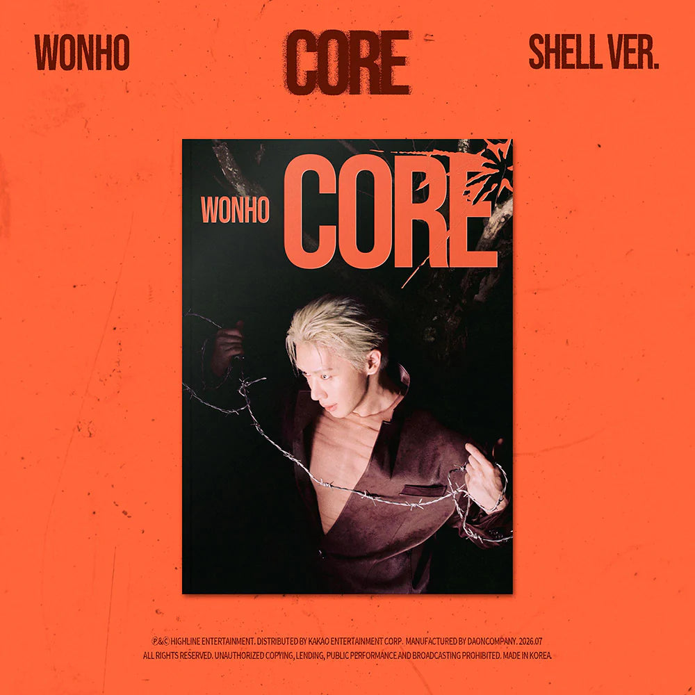[PRE-ORDER] WONHO - CORE [1st EP Album]