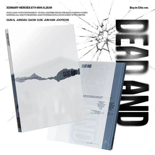 Xdinary Heroes - DEAD AND [8th Mini Album - Photobook Ver.]