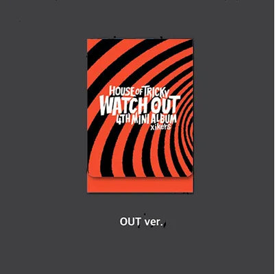 XIKERS - 4TH MINI ALBUM HOUSE OF TRICKY: WATCH OUT (PLVE VER.)