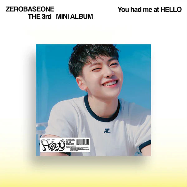 ZEROBASEONE (제로베이스원) - 3RD MINI ALBUM [You had me at HELLO] (Digipack ver.)