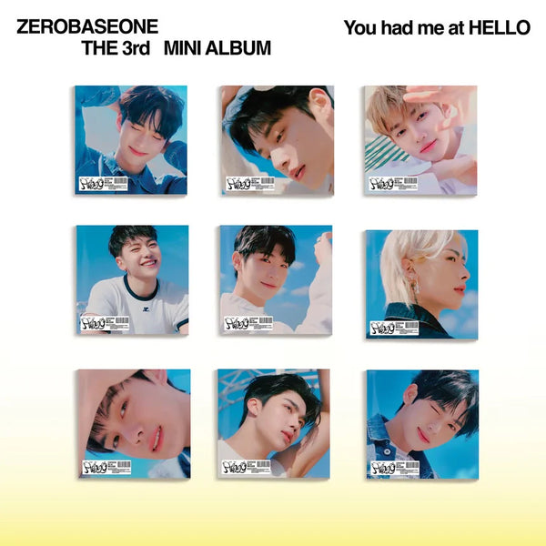 ZEROBASEONE (제로베이스원) - 3RD MINI ALBUM [You had me at HELLO] (Digipack ver.)