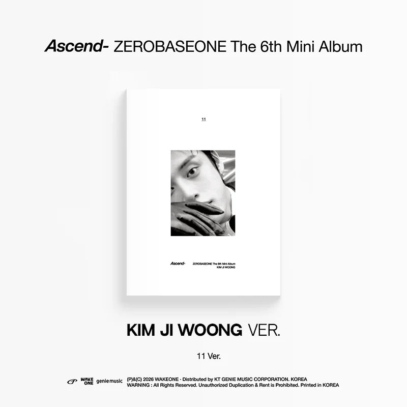 ZEROBASEONE - Ascend- [6th Mini Album - 11 Ver.]