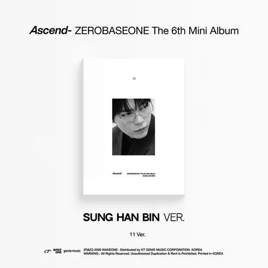 ZEROBASEONE - Ascend- [6th Mini Album - 11 Ver.]