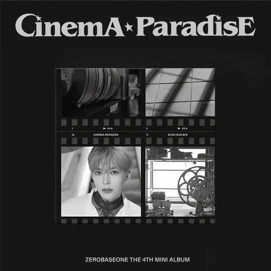 ZEROBASEONE - 4TH MINI ALBUM CINEMA PARADISE (DIGIPACK VER.)