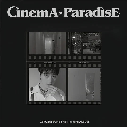 ZEROBASEONE - 4TH MINI ALBUM CINEMA PARADISE (DIGIPACK VER.)