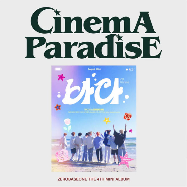 ZEROBASEONE - 4TH MINI ALBUM CINEMA PARADISE (ZEROSE VER.)